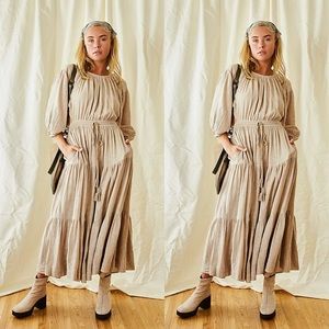 Free People Ibiza Sun Dress Midi